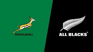 Springboks Vs All Blacks Seconds Test Match | South Africa Vs New Zealand Greatest Rivalry Rugby 
