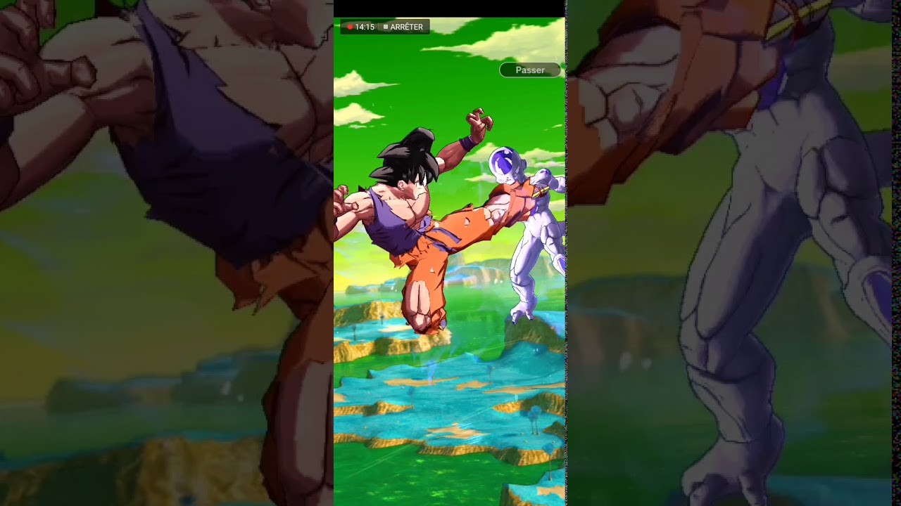 Test de goku Black sur DBZlegend