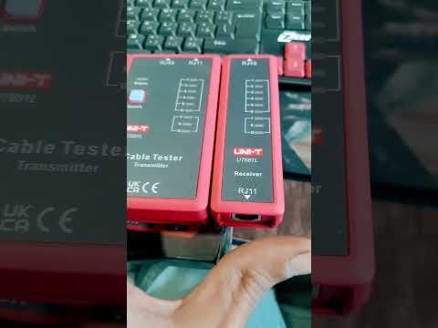 تستر لكبلات النت والتليفونات من   للاختبار الشبكات والسنترالات    