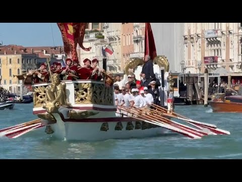 Video Festa della Sensa: il corteo, il rito dello sposalizio e il lancio dell'anello