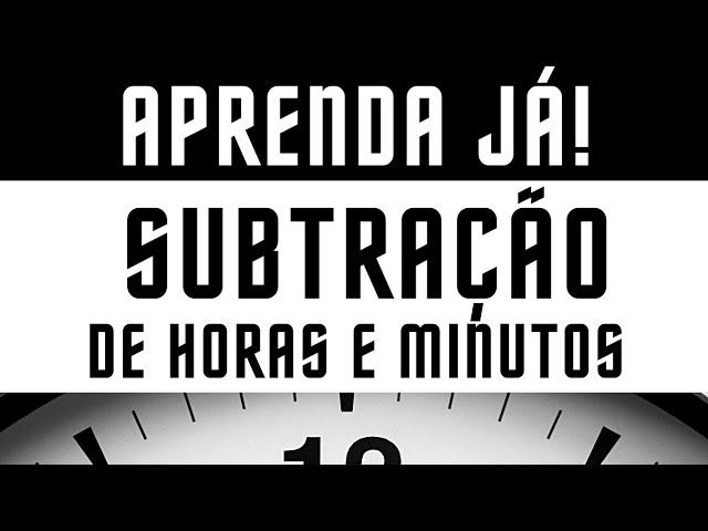 Subtração de Horas - Recenseador - IBGE 2021