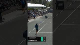 Jack Kennedy, 17, is less than HALF of Nishikori’s age 🤯