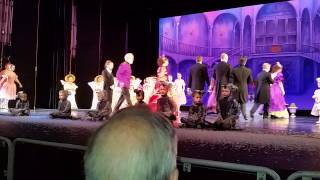 Closing Curtain forDress Rehearsal for Nutcracker