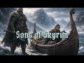 Sons of Skyrim - Elder Scrolls Skyrim Song - Main Character Song - Nords