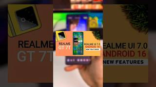 Realme GT 7T Realme UI 7.0 New Features | Android 16 New Update#5gphone #mobile #bestphones2025