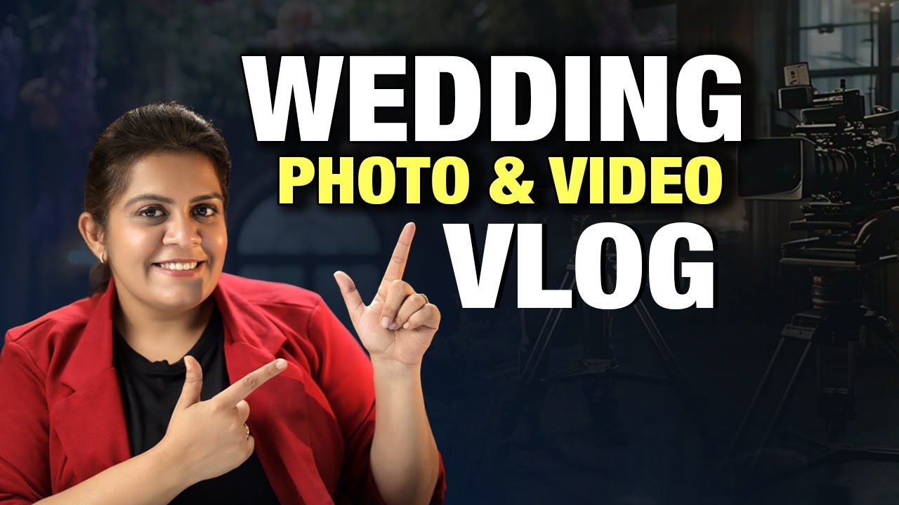 Wedding VLOG | Learn Cinematography & Photography in REAL Wedding