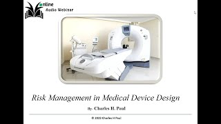 Risk Management in the Medical Device Design Process