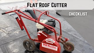 Flat Roof Cutter - Overview