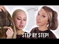 How to Put Wig in a Ponytail| BEGINNER FRIENDLY very detailed!