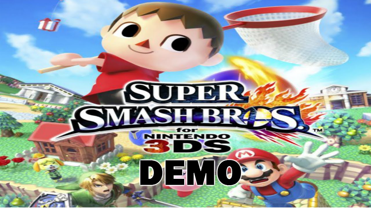 Super Smash Bros. 3DS [Demo] - First try! [2 players]