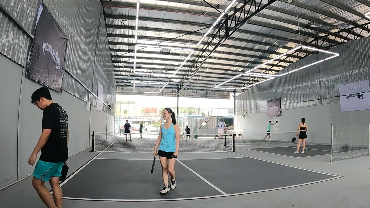 Pickletime #1 ~ 27/4/25 ~ Qi/Yun vs Jen/Roman