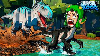 VIREI SEGURANÇA DO ROHSAL E DEU MUITO ERRADO!! | Dinossauros - Jurassic Blocky