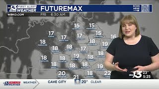 Warmer weather on the way