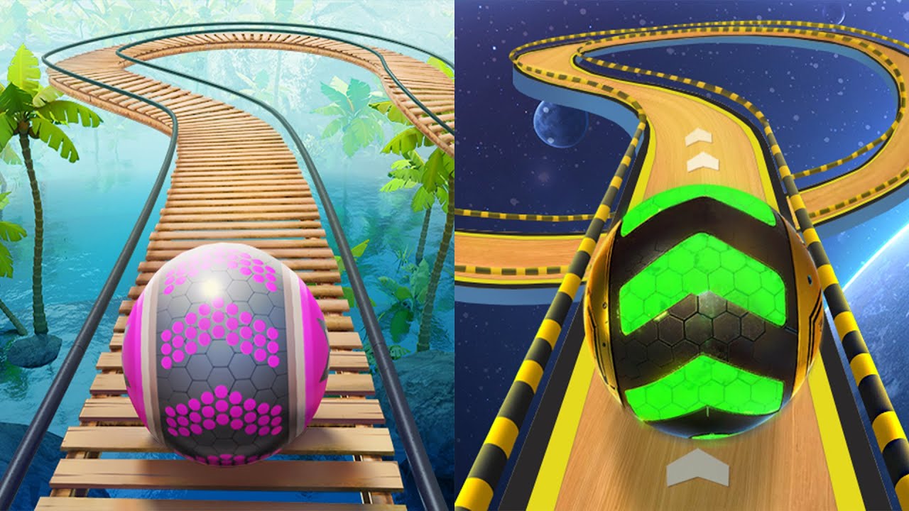 Space Rolling Balls Race VS Assemble Run 3D - Gameplay Walkthrough - All Levels IOS, Android (Ep- 9)