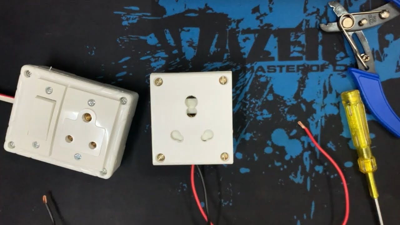 1 Socket Connection | Single Socket Connection |1 Switch 1 Socket ...