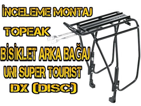 BİSİKLET ARKA BAĞAJ - TOPEAK SUPER TOURİST