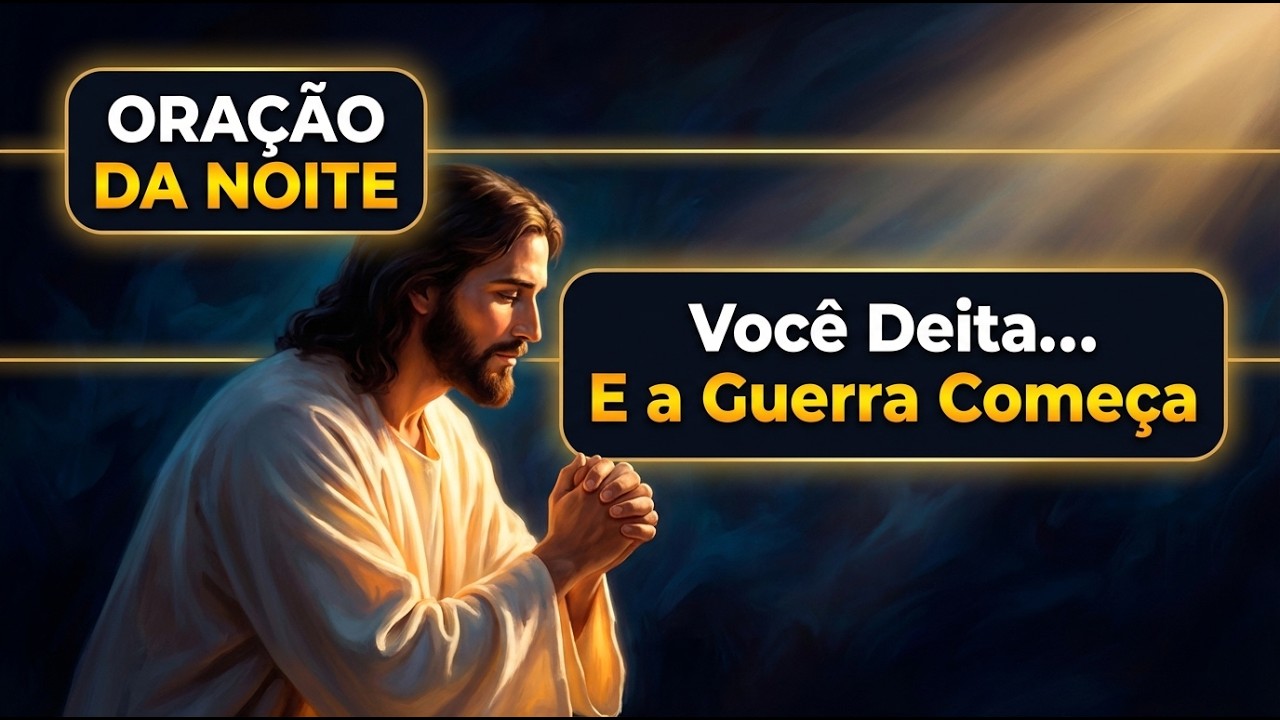 Oração Poderosa da Noite — Para Quem Não Consegue Dormir Com o Peso da Ansiedade