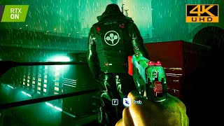 Night Invasion | Stealth Immersive Ultra Graphics Gameplay [4K UHD 60FPS] - Cyberpunk 2077