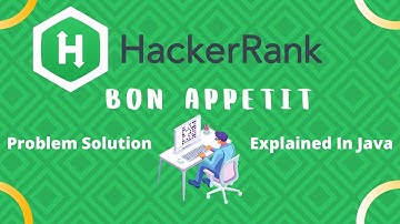 HackerRank Bon Appetit Solution Explained in java