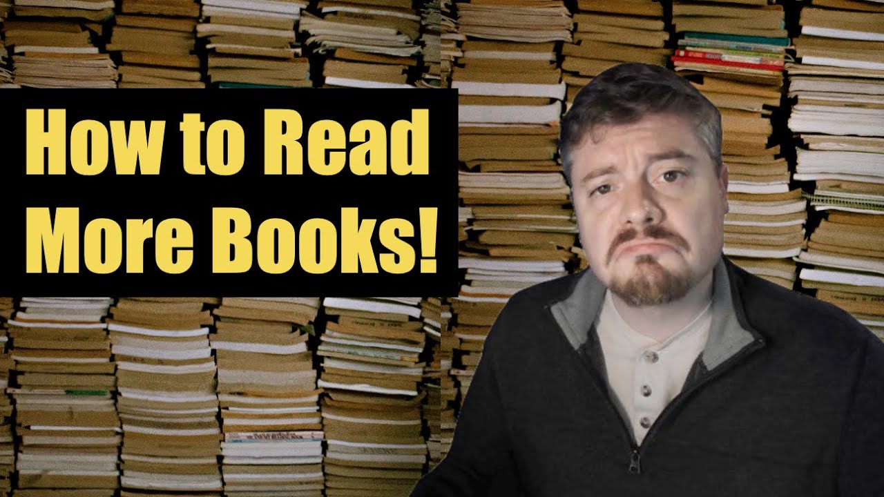How to Read More Books!