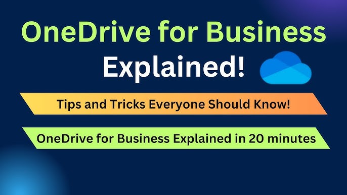 What is OneDrive & how to use OneDrive for Business? - 31West