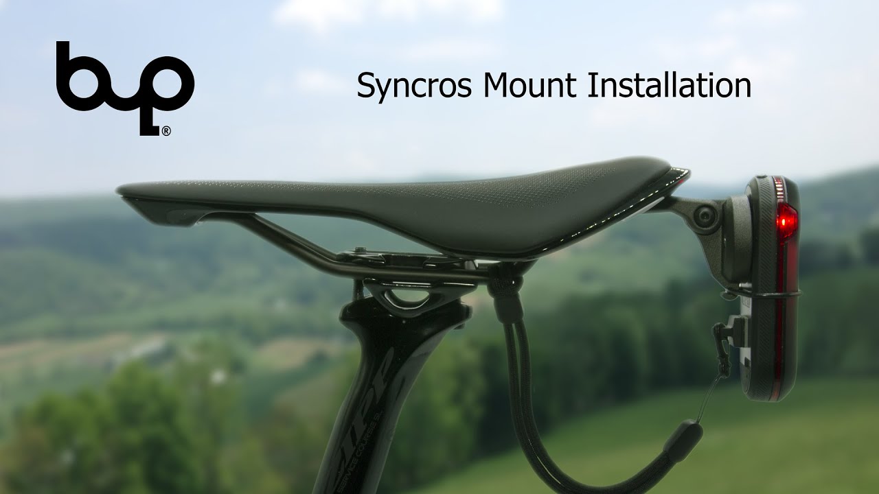 Bup Labs Syncros Saddle to Garmin Varia and GoPro Mount Installation