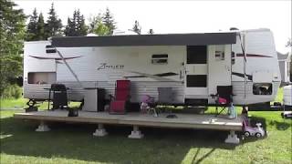 Tips when building a moveable RV deck