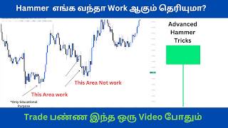 🔥 Hammer Candlestick Secrets Revealed (Tamil) – 90% Traders Don’t Know This!