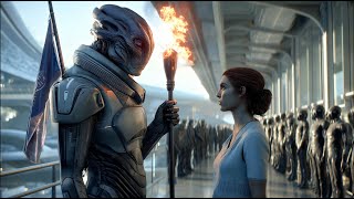 The Instructor Burned Her Flag — She Destroyed His Ego in Seconds | HFY | Sci-Fi Reddit Stories