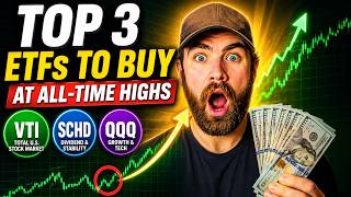 Top 3 ETFs to Buy at All-Time Market Highs (Don’t Panic Yet)
