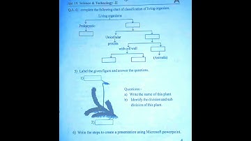 Maharashtra Board standard 9th first semester science 2 question paper// SSC science 2 paper