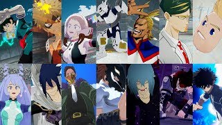 My Hero Ones Justice 2 All Character And Team Intro Outro