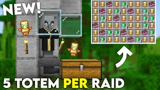 EASIEST Raid Farm for Minecraft Bedrock MCPE 1.26+!