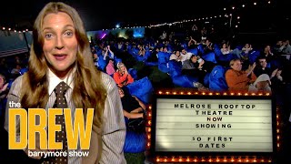 Drew Teams Up with Visit California to Crash 50 First Dates Outdoor Screening