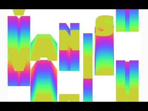 Mattes And Trails with Text in Processing