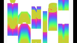 Mattes And Trails with Text in Processing