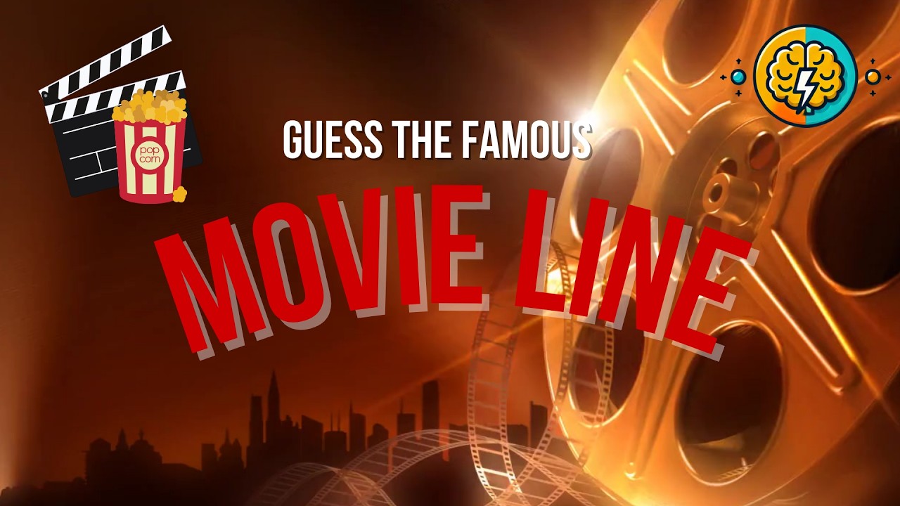 🎬 Famous Movie Lines - Can You Guess the Movie & Actor? 🎬