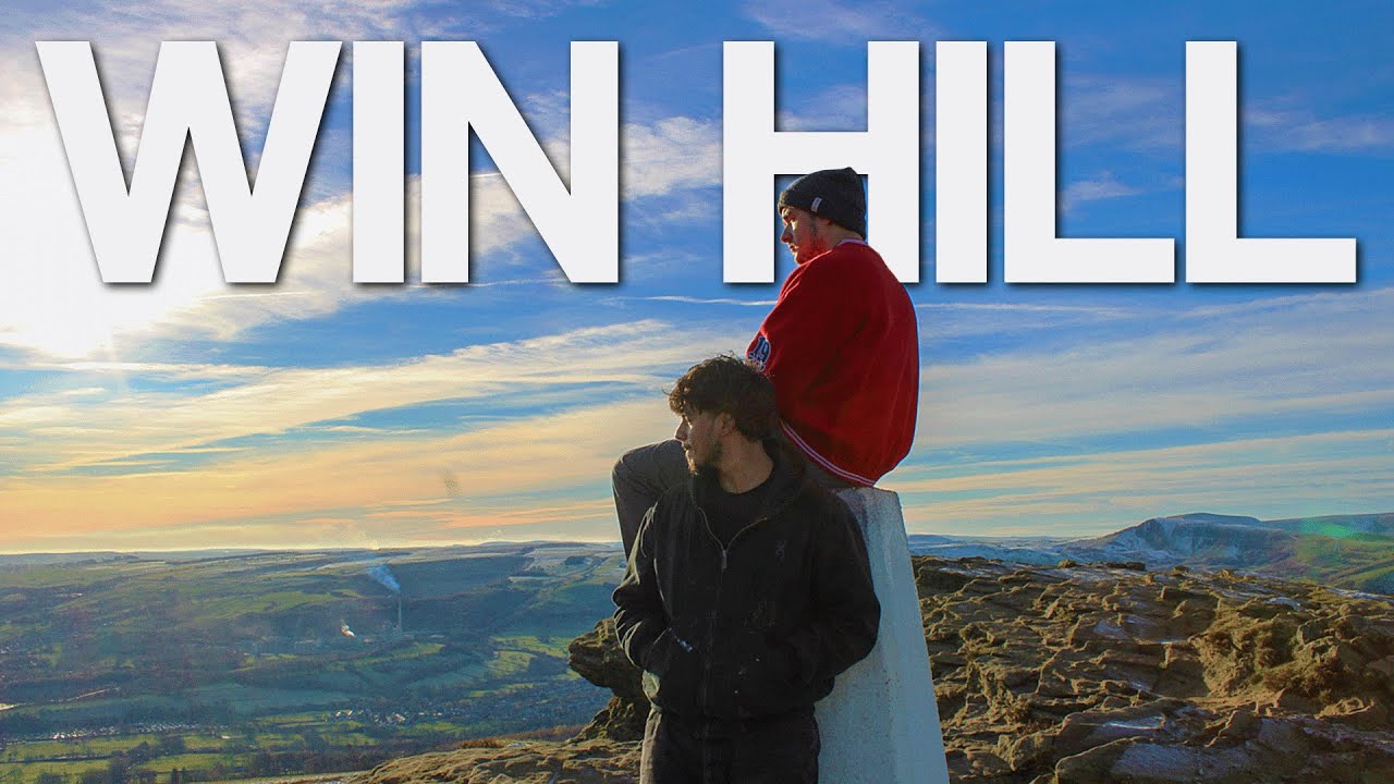 Hiking in the Peak District - Win Hill