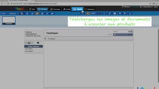 Présentation des Grands modules de votre Espace de travail bebook