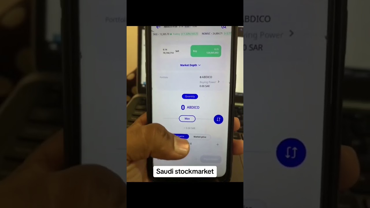 stock market of Saudi Arabia.     