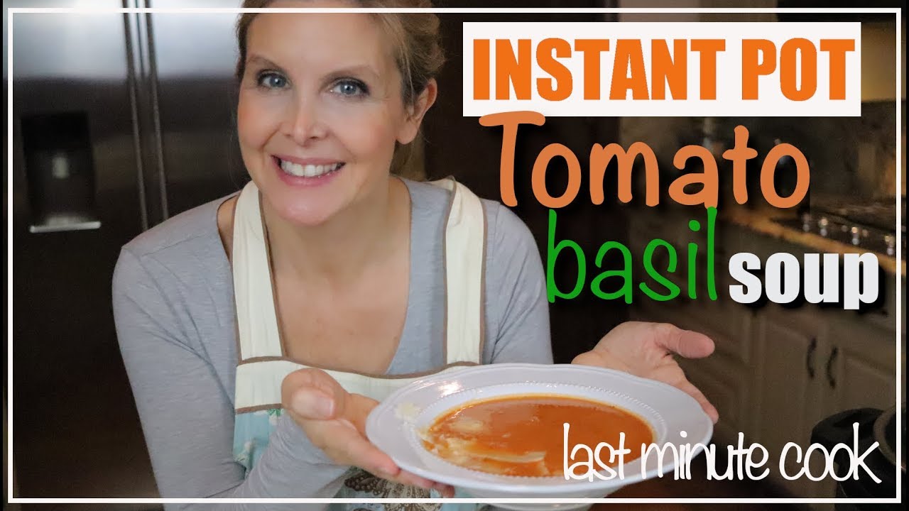 Томатный суп с базиликом в горшочке | рецепт для занятых людей!