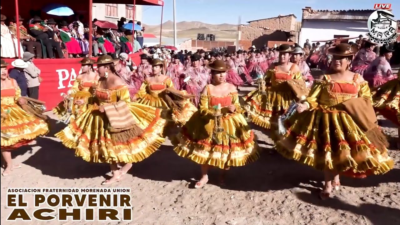 Gran Entrada Folklorica Fraternidad Union Porvenir de Achiri LAPAZ BOLIVIA 2025