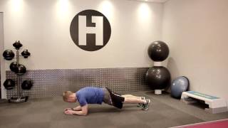 Tabata Workout 04 - Squat Jump / Plank HD