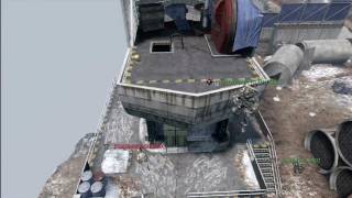 GHeTTo MnYShoT - Black Ops:  Jumping off the tower 180 tomahawk