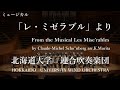 ミュージカル「レ・ミゼラブル」より/シェーンベルク（森田一浩 編）Les Mise'rables  /北海道大学連合吹奏楽団　HOKKAIDO UNIVERSITY WIND  ORCHESTRA
