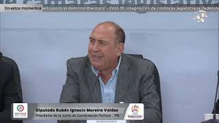 🔴 #ReformaElectoral Foro 13: Integración de cámaras legislativas, federales y locales