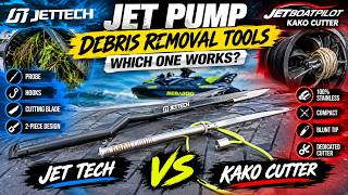 PWC Jet Pump Debris Removal Showdown! Jet Tech vs KAKO Cutter | Which One Works?