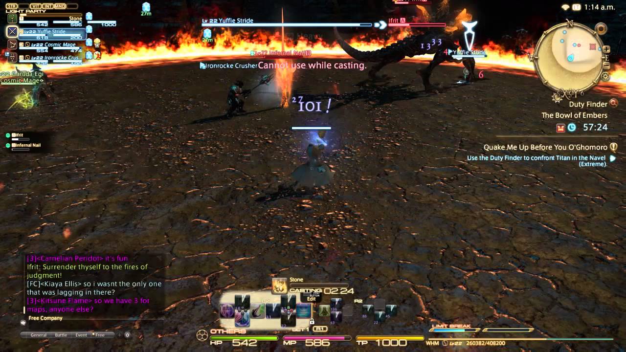 Dark Enforcers take on Ifrit