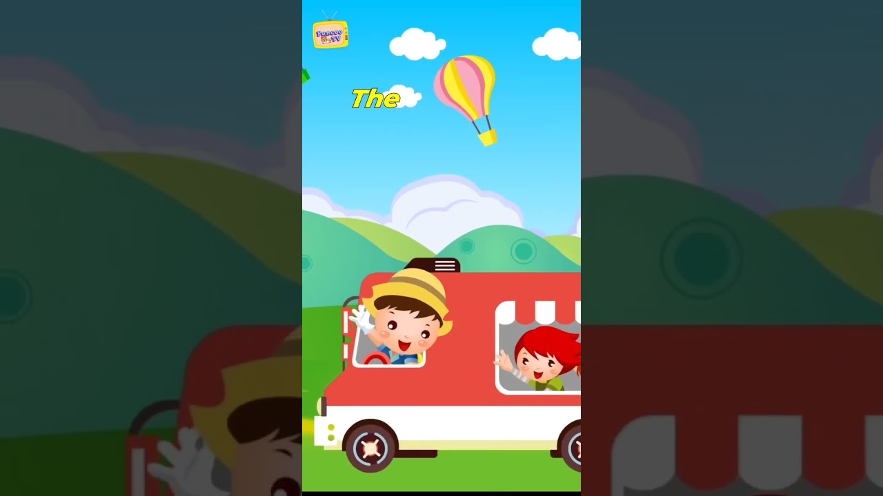 wheels on tha bus || Nursery rhymes & kids song || @Online teach