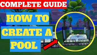 Heartopia | How To CREATE A Pool - Complete Guide (House Design Idea) screenshot 1